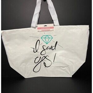 COPY - Bride Shopping/gift tote “I said yes!”